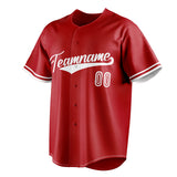 Custom Red & White Color Fan Baseball Jersey BB01240531XJ409