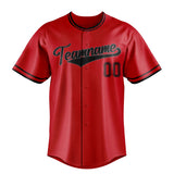 Custom Red & Black Color Fan Baseball Jersey BB01240531XJ410