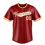 Custom Red & White Color Fan Baseball Jersey BB01240531XJ418