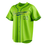 Custom Neon Green & Kelly Green Color Fan Baseball Jersey BB01240531XJ423