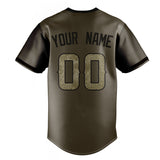 Custom Olive & Camo Color Fan Baseball Jersey BB01240531YX382