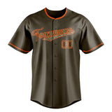 Custom Olive & Camo Color Fan Baseball Jersey BB01240531YX385