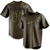 Custom Olive & Camo Color Fan Baseball Jersey BB01240531YX386