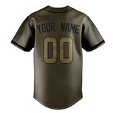 Custom Olive & Camo Color Fan Baseball Jersey BB01240531YX396