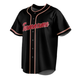 Custom Black & Maroon Colors Design Sports Baseball Jersey BB01AD040108