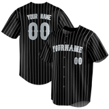 Custom Black & White Colors Design Sports Baseball Jersey BB01CWS010102