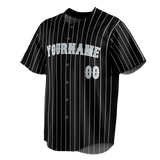 Custom Black & White Colors Design Sports Baseball Jersey BB01CWS010102