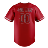 Custom Maroon & White Colors Design Sports Baseball Jersey BB01LAA030802