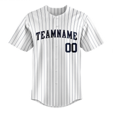 Custom Black & Navy Blue Colors Design Sports Baseball Jersey BB01NYY010118