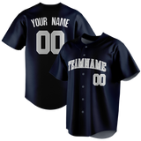 Custom Royal Blue & White Colors Design Sports Baseball Jersey