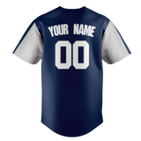 Custom Red & Silver Colors Design Sports Baseball Jersey BB01NYY040904