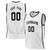 Custom White & Black Colors Design Sports Basketball Jersey BS01BN010201