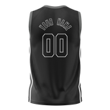 Custom Black & Gray Colors Design Sports Basketball Jersey BS01BN020103