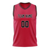 Custom Red & Black Colors Design Sports Basketball Jersey BS01CB020901