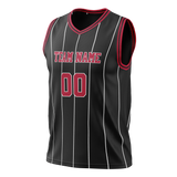 Custom Black & Red Colors Design Sports Basketball Jersey BS01CB030109