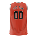 Custom Red & Black Colors Design Sports Basketball Jersey BS01HR080901