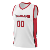 Custom Black & Red Colors Design Sports Basketball Jersey BS01MH040109