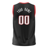 Custom Black & Red Colors Design Sports Basketball Jersey BS01PTB030109