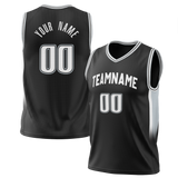 Custom Black & Gray Colors Design Sports Basketball Jersey