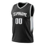 Custom Black & Gray Colors Design Sports Basketball Jersey BS01SAS020103