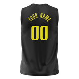 Custom Black & Yellow Colors Design Sports Basketball Jersey BS01UJ030112