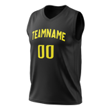 Custom Black & Yellow Colors Design Sports Basketball Jersey BS01UJ030112