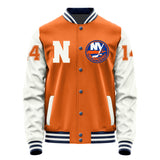 New York lslanders #14 Bo Horvat Varsity Letter Jacket