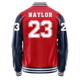 Cleveland Guardians #23 Bo Naylor Varsity Letter Jacket
