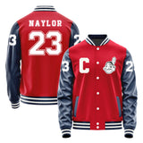 Cleveland Guardians #23 Bo Naylor Varsity Letter Jacket