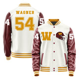 Washington Commanders #54 Bobby Wagner Varsity Letter Jacket