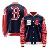 Boston Red Sox Varsity Letter Jacket Custom Letter & Number