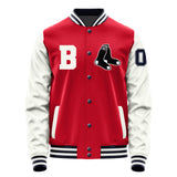 Boston Red Sox Varsity Letter Jacket Custom Letter & Number