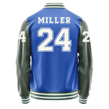 Charlotte Hornets #24 Brandon Miller Varsity Letter Jacket