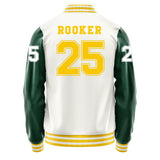 Athletics #25 Brent Rooker Varsity Letter Jacket