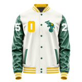 Athletics #25 Brent Rooker Varsity Letter Jacket
