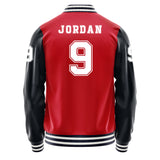 Houston Texans #9 Brevin Jordan Varsity Letter Jacket