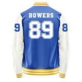 Las Vegas Raiders #89 Brock Bowers Varsity Letter Jacket