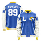 Las Vegas Raiders #89 Brock Bowers Varsity Letter Jacket