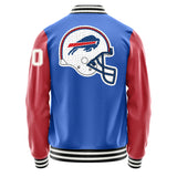 Buffalo Bills Varsity Letter Jacket Custom Letter & Number