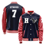 Houston Texans #7 C.J. Stroud Varsity Letter Jacket
