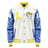 Las Vegas Raiders #14 Carter Bradley Varsity Letter Jacket