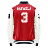 Boston Red Sox #3 Ceddanne Rafaela Varsity Letter Jacket