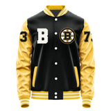 Boston Bruins #73 Charlie McAvoy Varsity Letter Jacket