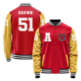 Atlanta Braves #51 Chris Sale Varsity Letter Jacket