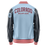 Colorado Rapids Varsity Letter Jacket Custom Letter & Number
