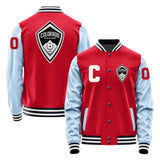 Colorado Rapids Varsity Letter Jacket Custom Letter & Number