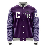 Colorado Rockies Varsity Letter Jacket Custom Letter & Number