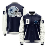 Dallas Cowboys Varsity Letter Jacket Custom Letter & Number