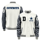 Dallas Cowboys Varsity Letter Jacket Custom Letter & Number