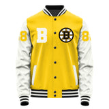 Boston Bruins #88 David Pastrnak Varsity Letter Jacket